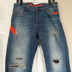 G-STAR E Arc 3D Relaxed Tapered Jeans
